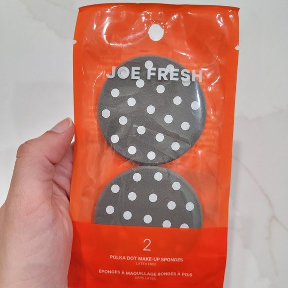 POLKA DOT MAKE-UP SPONGES (2x) BY JOE FRESH - Picture 1 of 3